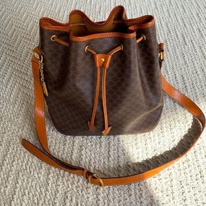 Amazing condition vintage celine bucket